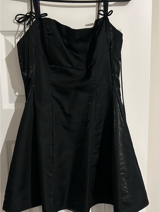 Dresses & Skirts - Black Spaghetti Strap A-Line Dress